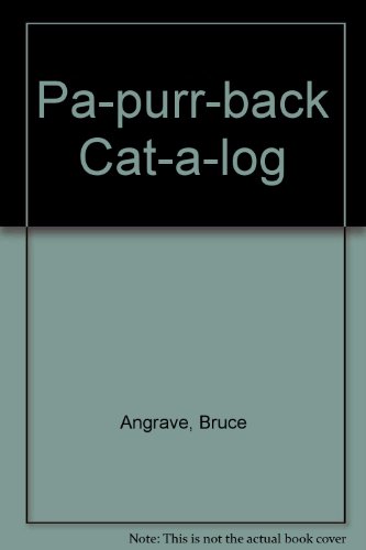 Stock image for Pa-purr-back cat-a-log for sale by Wonder Book