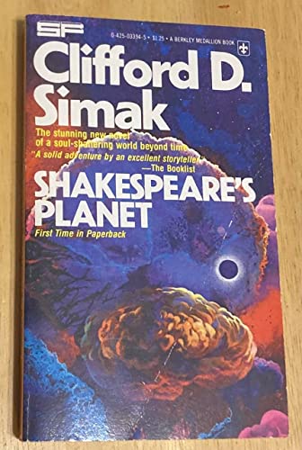 Shakespeare's Planet (Medallion SF, Z3394) (9780425033944) by Simak, Clifford D.