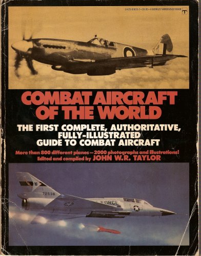 Stock image for Combat Aircraft of the World - from 1909 to the present for sale by Ed Buryn Books