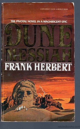 DUNE MESSIAH ( Book #2 in Series ) NEBULA and HUGO Award Winning Sci-Fi Classic - HERBERT, FRANK. .