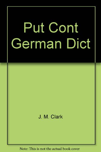 Stock image for Putnam's Contemporary German Dictionary: German-English English-German for sale by R Bookmark