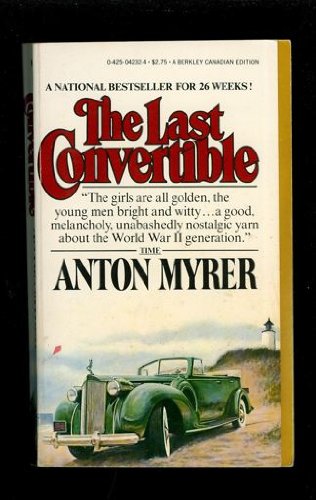 9780425042328: The Last Convertible