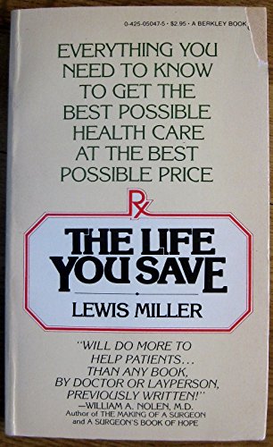 Life You Save (9780425050477) by Miller, Lewis