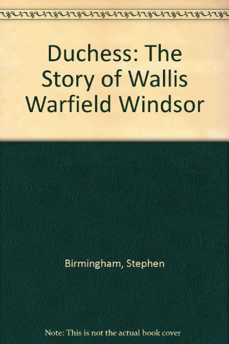 9780425056516: Duchess: The Story of Wallis Warfield Windsor