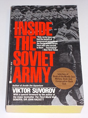 Beispielbild fr Inside the Soviet Army zum Verkauf von Half Price Books Inc.
