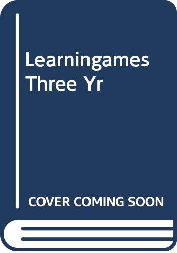 Beispielbild fr Learningames For The First Three Years zum Verkauf von Irish Booksellers