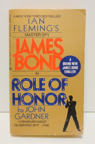 Beispielbild fr Role of Honor zum Verkauf von Better World Books