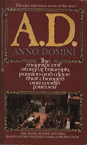 Stock image for A D Anno Domini for sale by Better World Books: West
