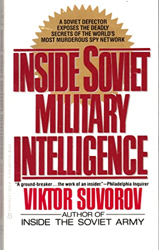 Imagen de archivo de Inside Soviet Military Intelligence a la venta por Better World Books