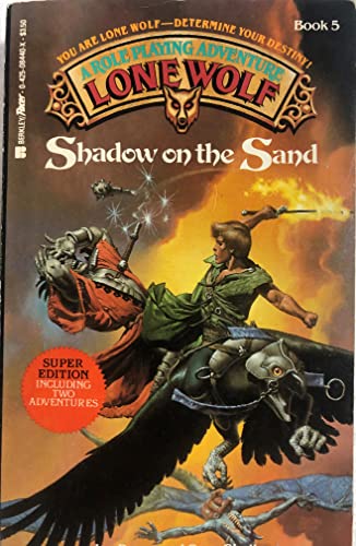 Beispielbild fr Lone Wolf No. 5 : Shadow on the Sand zum Verkauf von Better World Books