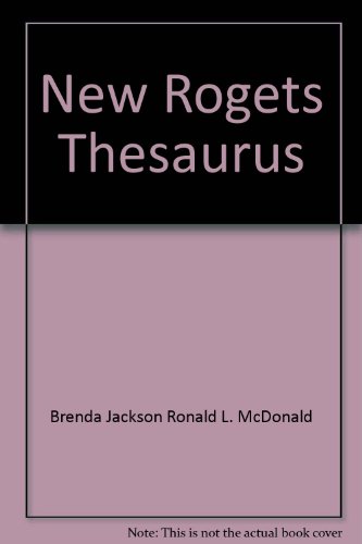 9780425084564: New Rogets Thesaurus