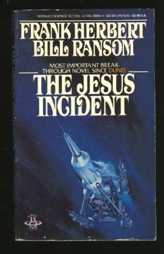 Stock image for The Jesus Incident for sale by ThriftBooks-Dallas