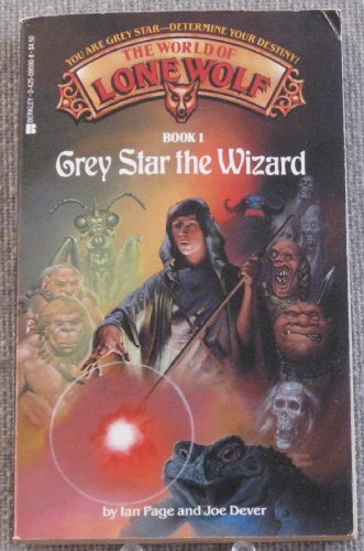 Stock image for Grey Star the Wizard (The World of Lone Wolf Book 1) for sale by HPB Inc.