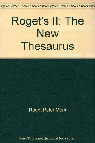 9780425099742: Roget's II: The New Thesaurus