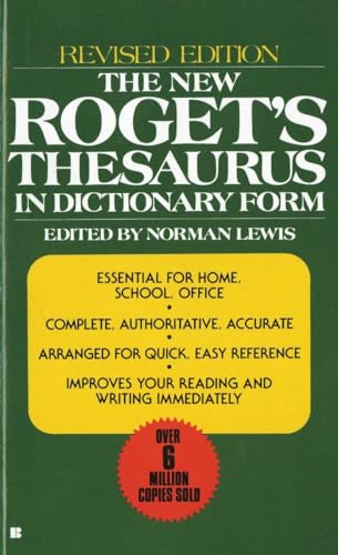 Imagen de archivo de The New Roget's Thesaurus in Dictionary Form: Revised Edition a la venta por Orion Tech