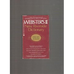 Beispielbild fr Websters II Dict zum Verkauf von ThriftBooks-Dallas