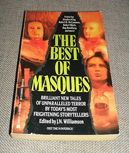 Stock image for The Best of Masques: Brilliant New Tales of Unparalled Terror By Today's Most Frightening Storytellers for sale by Eric James