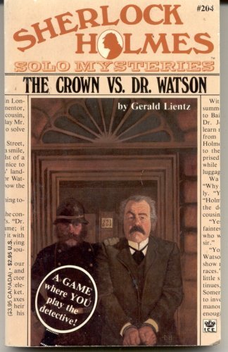 Imagen de archivo de The Crown Vs. Dr. Watson a la venta por Library House Internet Sales
