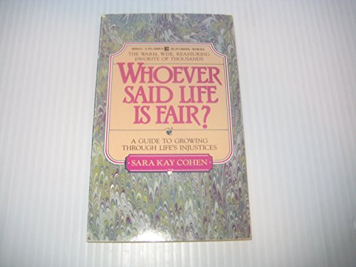 Beispielbild fr Whoever Said Life Is Fair? zum Verkauf von ThriftBooks-Dallas
