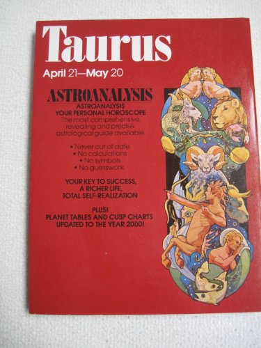 9780425112076: AstroAnalysis 2000: Taurus (AstroAnalysis Horoscopes)