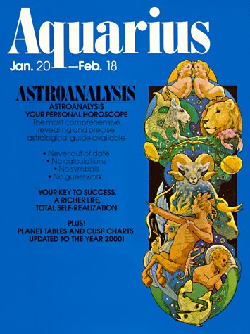 Stock image for AstroAnalysis 2000: Aquarius (AstroAnalysis Horoscopes) for sale by SecondSale