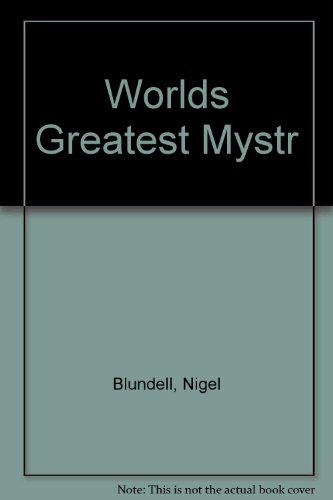 Stock image for The World's Greatest Mysteries for sale by SecondSale
