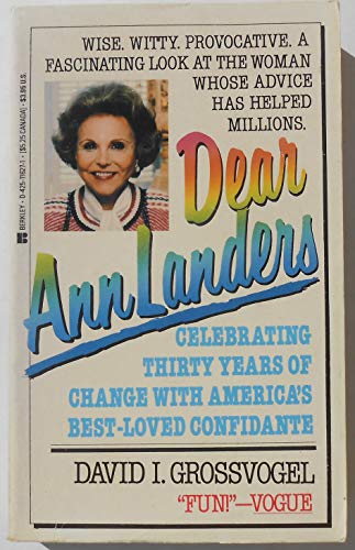 Stock image for Dear Ann Landers for sale by SecondSale