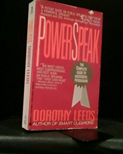 Imagen de archivo de Power Speak a la venta por Better World Books