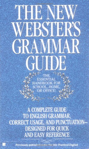 9780425125571: The New Webster's Grammar Guide