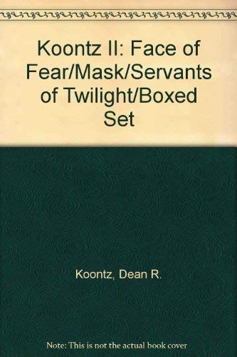 Koontz II: Face of Fear/Mask/Servants of Twilight/Boxed Set (9780425131701) by Koontz, Dean R.