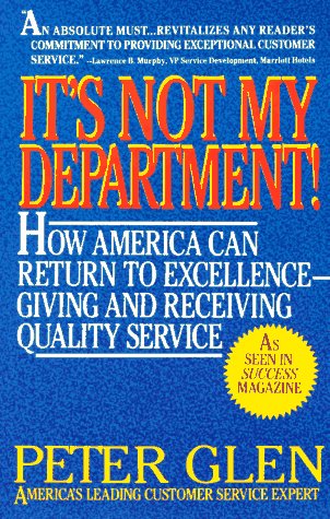 Imagen de archivo de It's Not My Department! a la venta por SecondSale