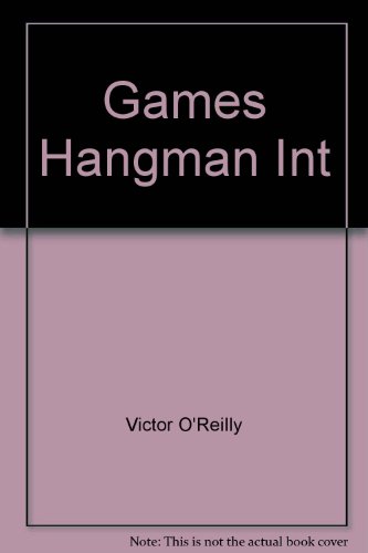Beispielbild fr Games of the Hangman zum Verkauf von Better World Books