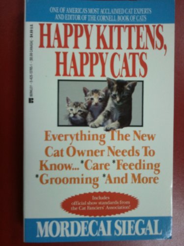 Imagen de archivo de Happy Kittens, Happy Cats a la venta por Better World Books
