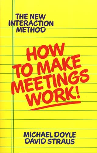 Imagen de archivo de How to Make Meetings Work! a la venta por SecondSale