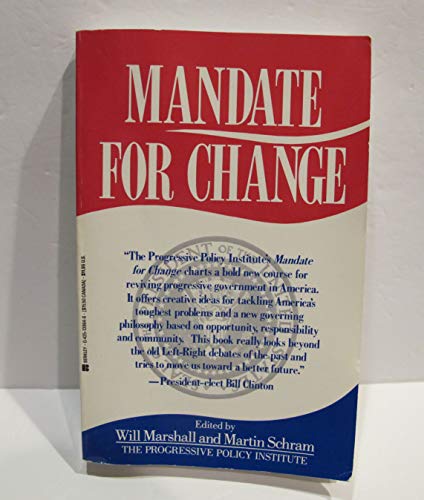 Stock image for Mandate for Change for sale by Better World Books