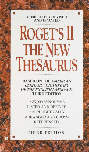 Stock image for Roget's II: The New Thesaurus for sale by Once Upon A Time Books
