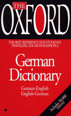 Imagen de archivo de The Oxford German Dictionary a la venta por SecondSale