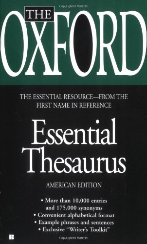 Stock image for The Oxford Essential Thesaurus for sale by R Bookmark