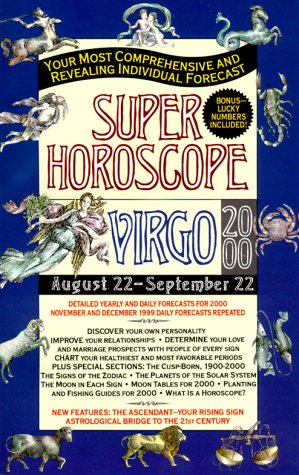 9780425168837: Super Horoscopes Virgo 2000: August 22-September 22