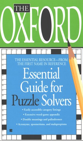 9780425175996: The Oxford Essential Guide for Puzzle Solvers (Essential Resource Library)
