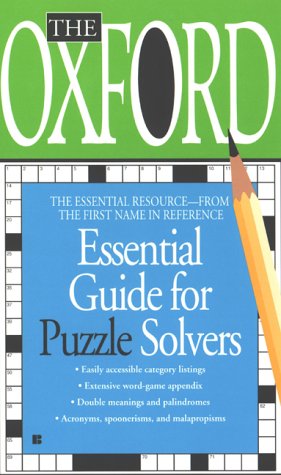 Stock image for The Oxford Essential Guide for Puzzle Solvers for sale by SecondSale