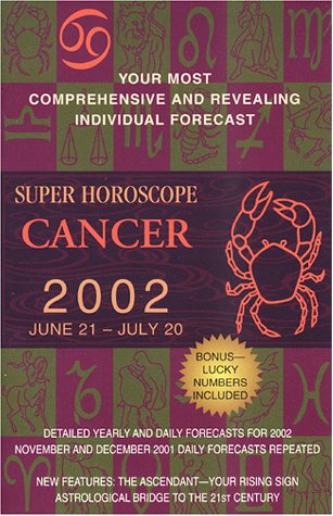 Stock image for Super Horoscopes 2002: Cancer for sale by HPB-Red