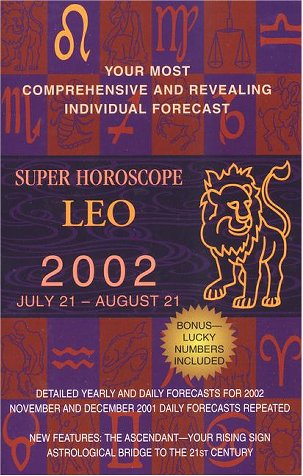 Stock image for Super Horoscopes 2002: Leo for sale by HPB-Red