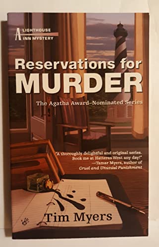 Stock image for RESERVATIONS FOR MURDER for sale by Columbia Books, ABAA/ILAB, MWABA