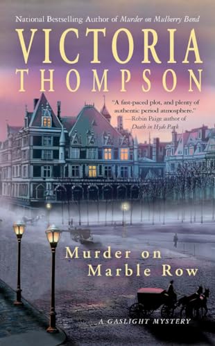 Stock image for Murder on Marble Row: A Gaslight Mystery for sale by SecondSale