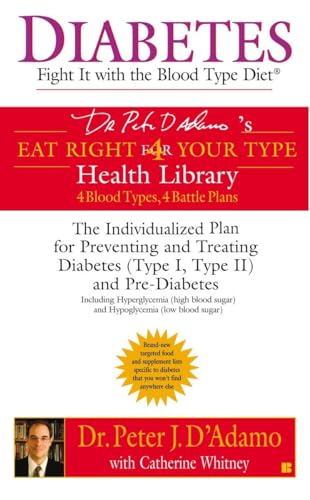 9780425201053: Diabetes: Fight It with the Blood Type Diet: The Individualized Plan for Preventing and Treating Diabetes (Type I, Type II) and Pre-Diabetes (Eat Right 4 Your Type)