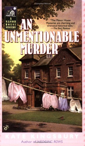 Beispielbild fr AN Unmentionable Murder (A Manor House Mystery) zum Verkauf von SecondSale