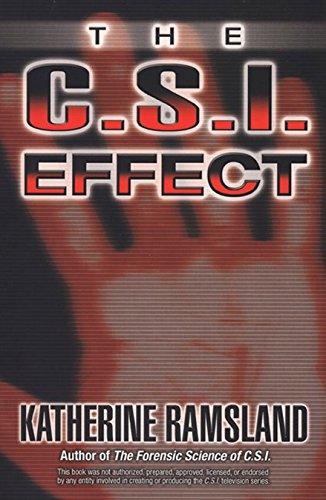 Beispielbild fr The C.S.I. Effect zum Verkauf von Wonder Book