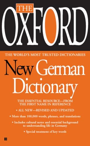 Beispielbild fr The Oxford New German Dictionary : The Essential Resource, Revised and Updated zum Verkauf von Better World Books