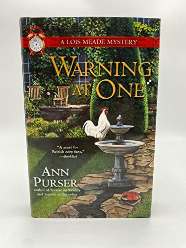 Beispielbild fr Warning at One (Lois Meade Mystery) zum Verkauf von Wonder Book